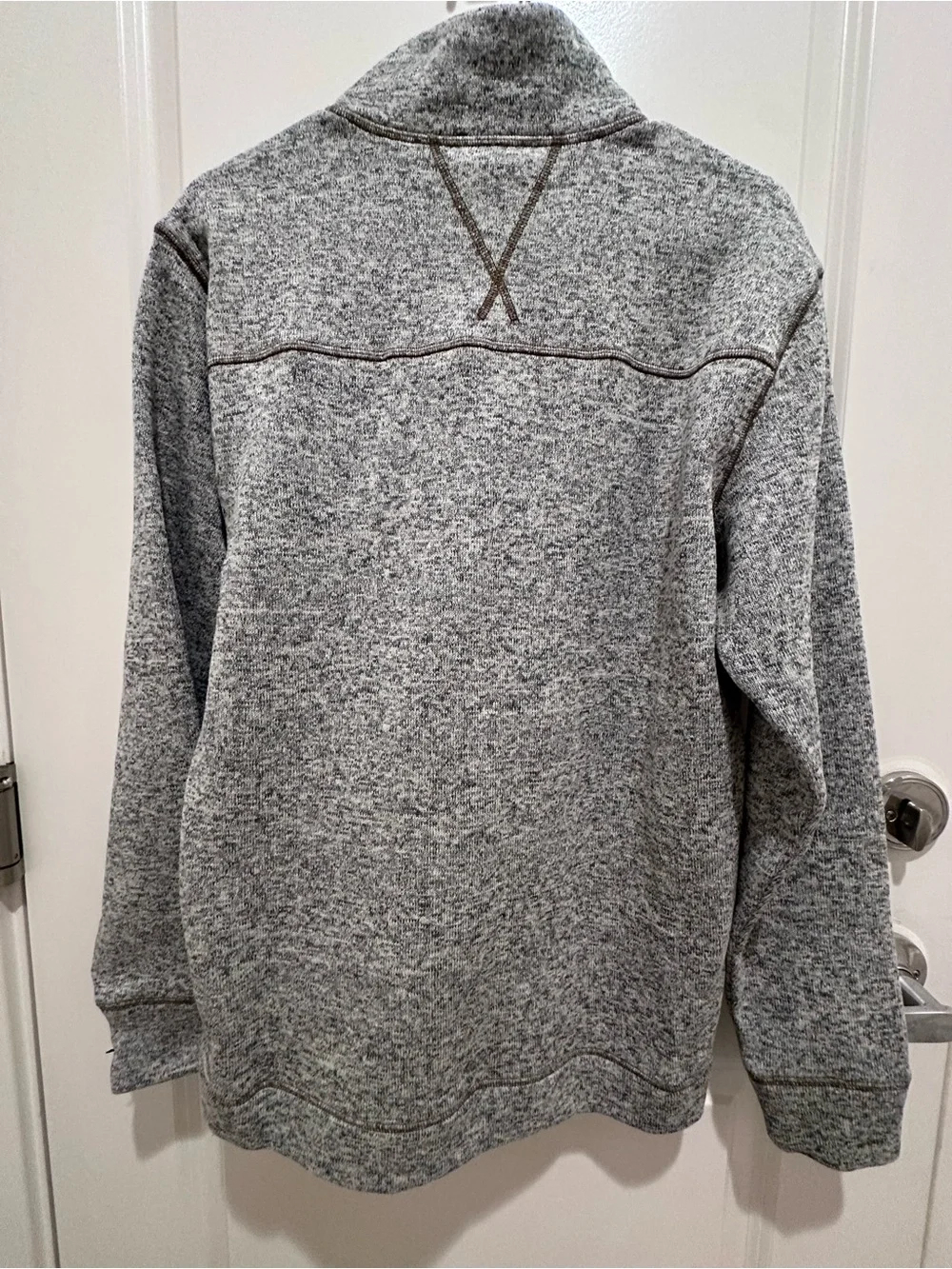 Weatherproof soft heathered
